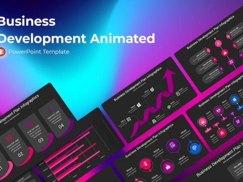 Business Development Animated Powerpoint Template YKU6WV2