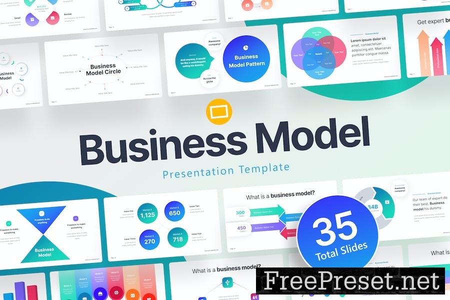 Business Model Professional Google Slides Template