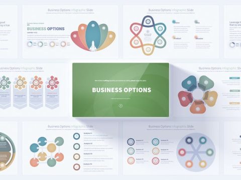 Business Options - PowerPoint Infographics Slides