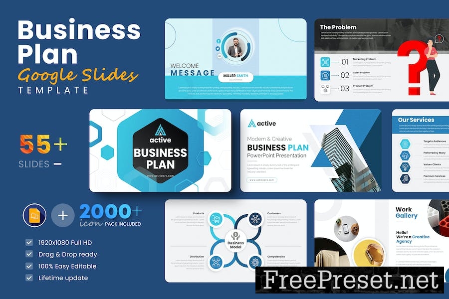 Business Plan Google Presentation Template