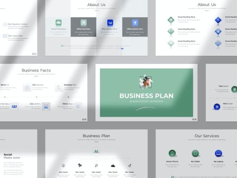 Business Plan Google Slide Presentation QUW6J4K