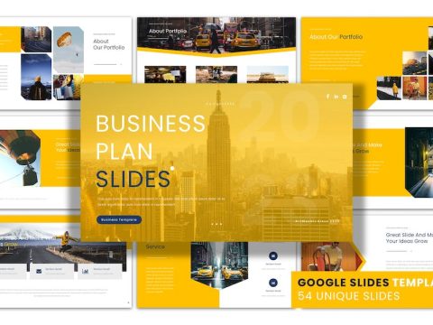 Business Plan - Google Slides Presentation Templat L2KBYQA