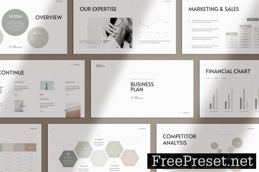 Business Plan Google Slides Presentation Template