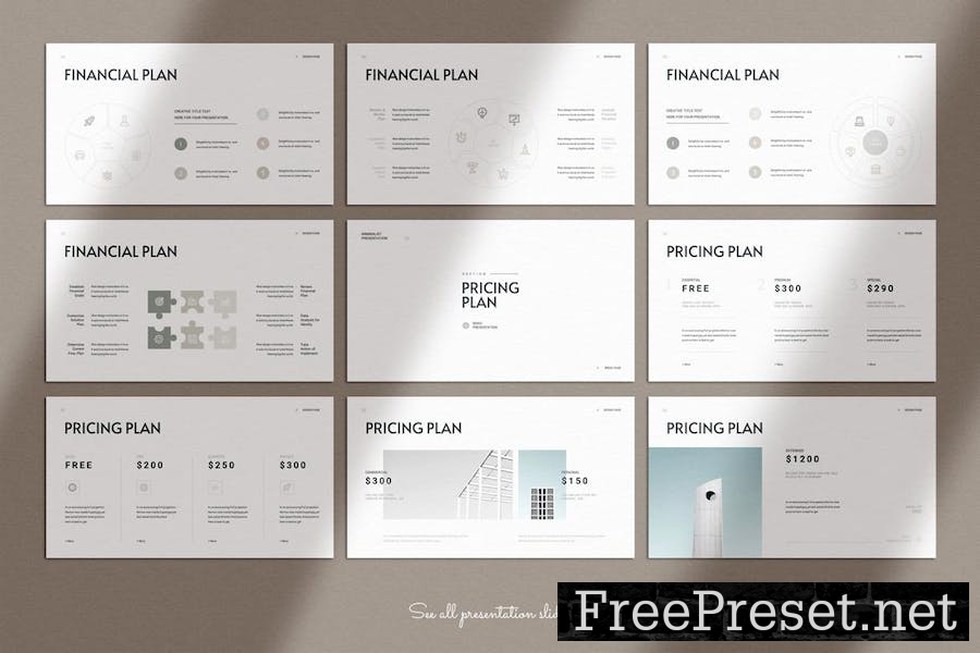 Business Plan Google Slides Presentation Template