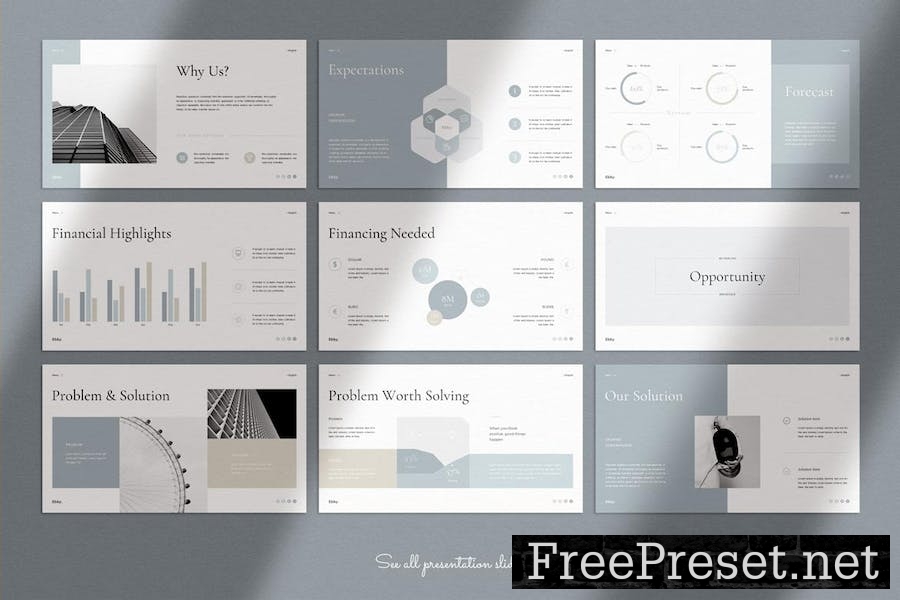 Business Plan Keynote Presentation Template 35SVG7P