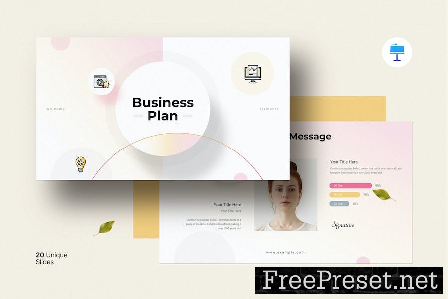 Business Plan Keynote Template