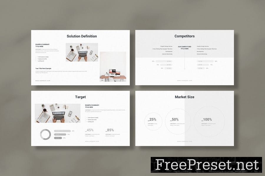 Business Plan PowerPoint Template ELMVSSX