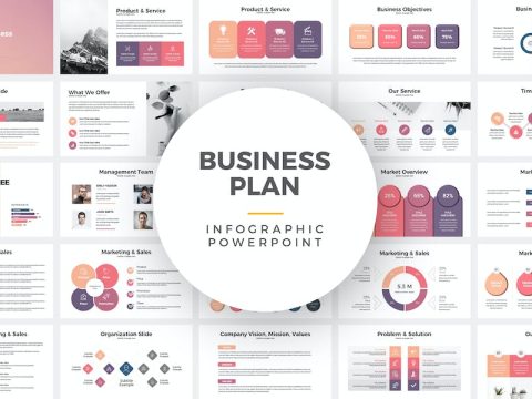 Business Plan PowerPoint Template Y9WMD7U