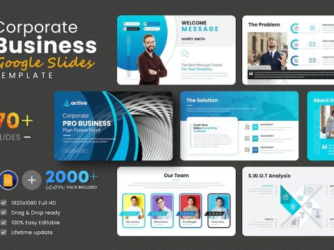 Business Presentation Google Slides Template L7D5ERF