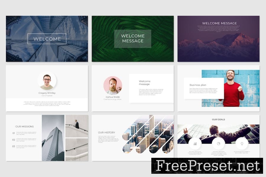 Business Proposal PowerPoint Template ZK4956Z