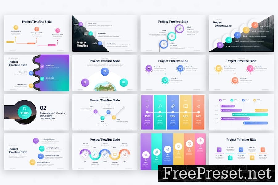 Business Timeline Google Slides Template