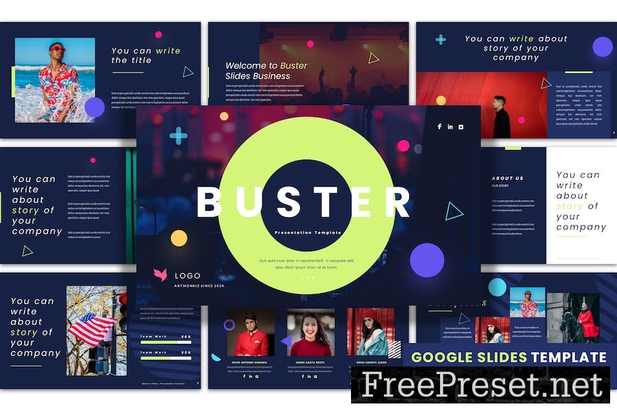 Buster - Google Slides Presentation Template 5PQ6LBA