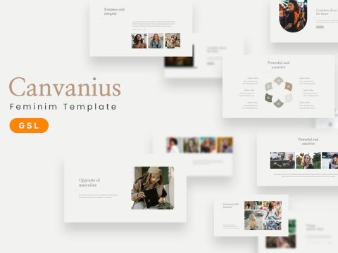 Canvanius - Google Slides Template 2SEE6PN