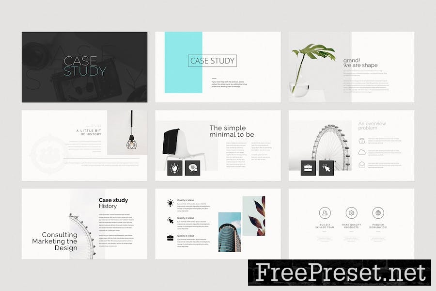 Case-Study Presentation Keynote Template FD7RR28