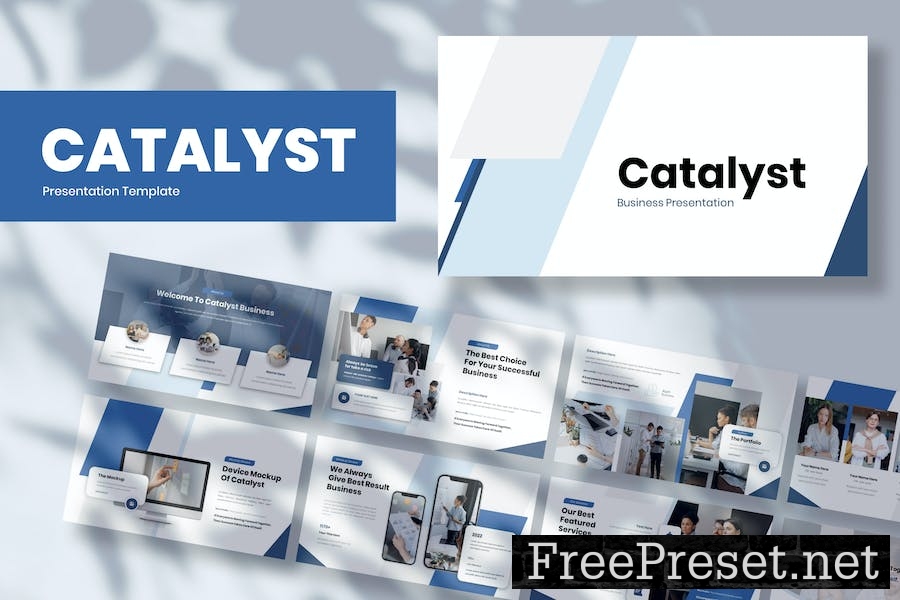 Catalyst - Business Presentation Keynote Template RDHEL89