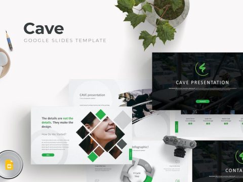 Cave - Google Slide Template DFFN98