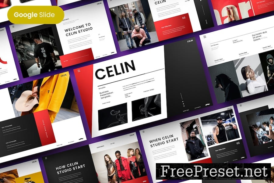 Celin - Business Google Slide Template