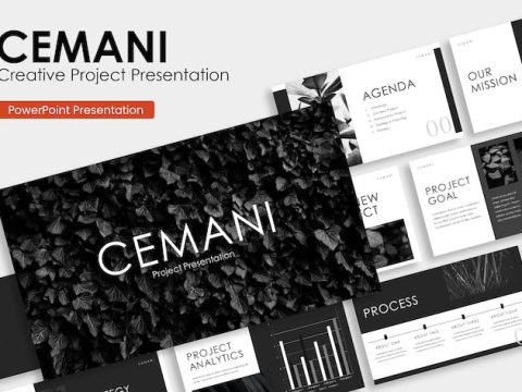 CEMANI - Creative Project Presentation Template CDE7PAJ