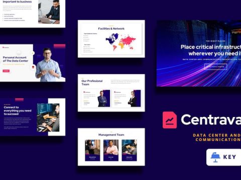 Centrava - Data Center Keynote Template