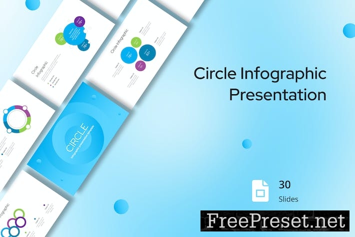 Circle Infographic Presentation Google Slides