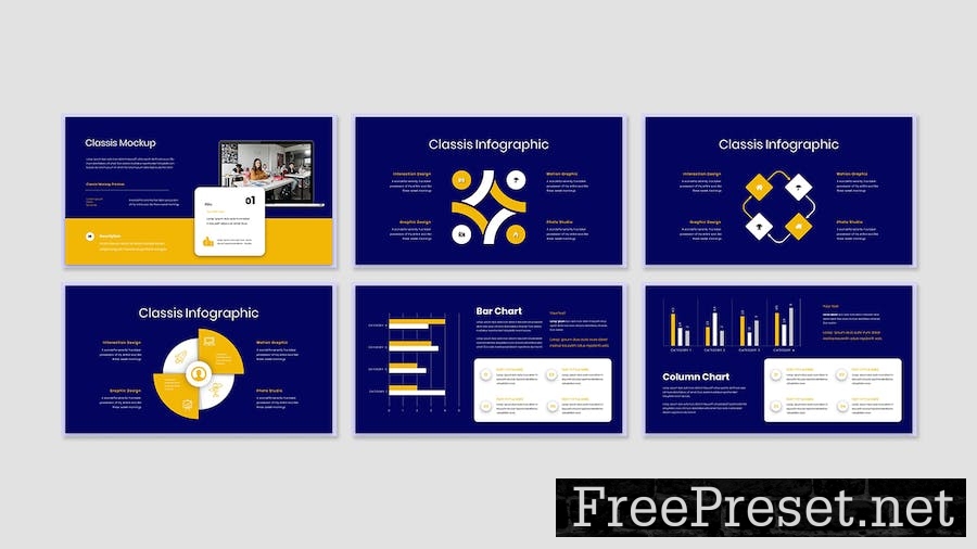 Classis Education Presentation PowerPoint Template QGTTBCW