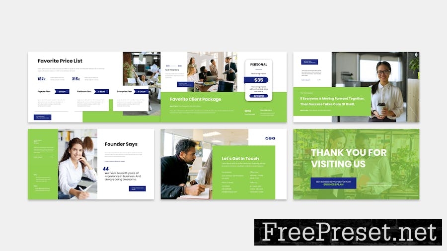 Coder - Business Presentation PowerPoint Template WCBFT5A