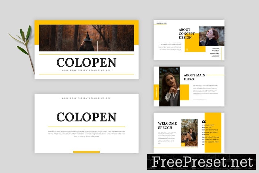 Colopen - Google Slide Template 3PVAR9X