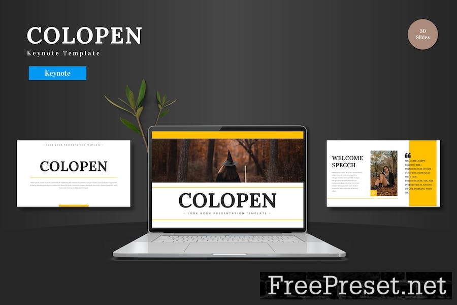 Colopen - Keynote Template PYK7DLN