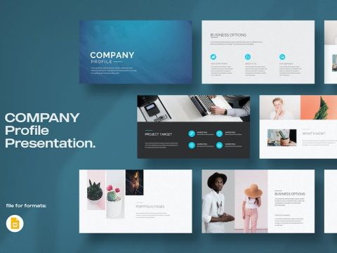 Company Profile Google Slides Template