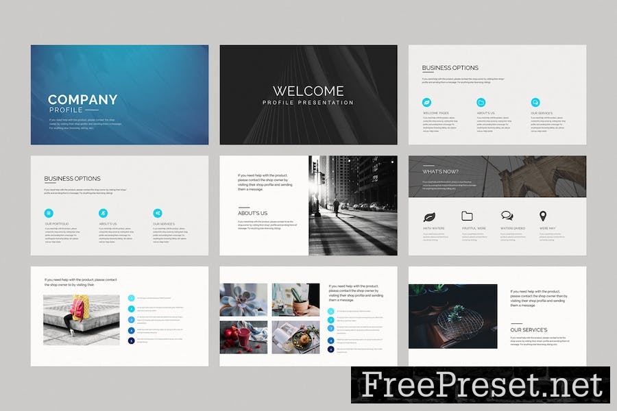 Company Profile Keynote Template 23S2UU7