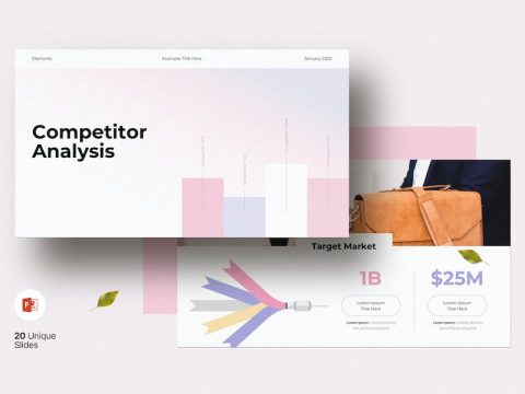 Competitor Analysis PowerPoint Template PYSTXAK