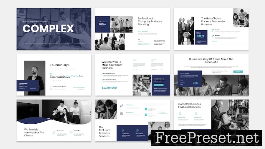 Complex - Business Presentation Keynote Template HW3CLPD