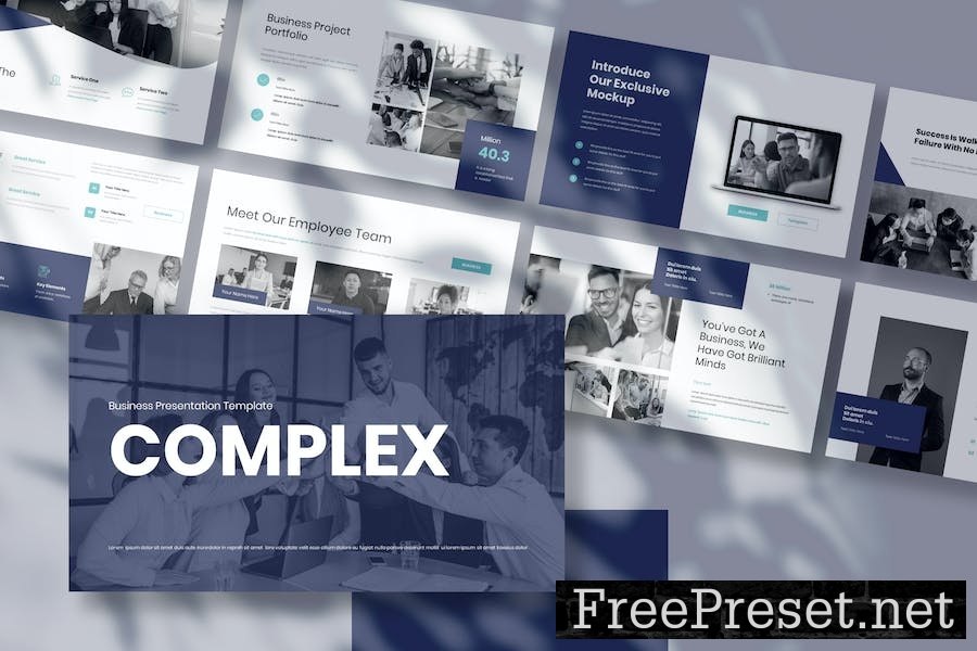 Complex - Business Presentation Keynote Template HW3CLPD