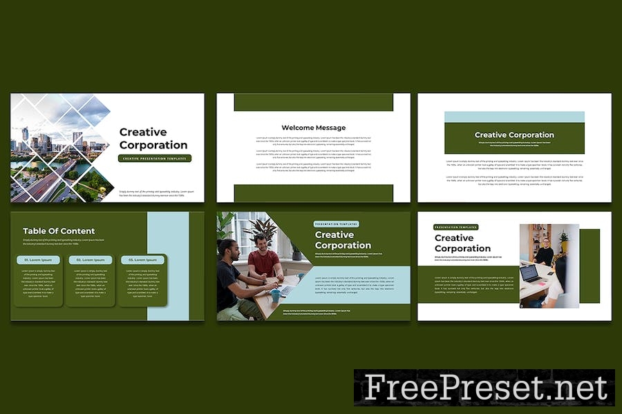 Creative Corporation - Keynote Template 856JZFH