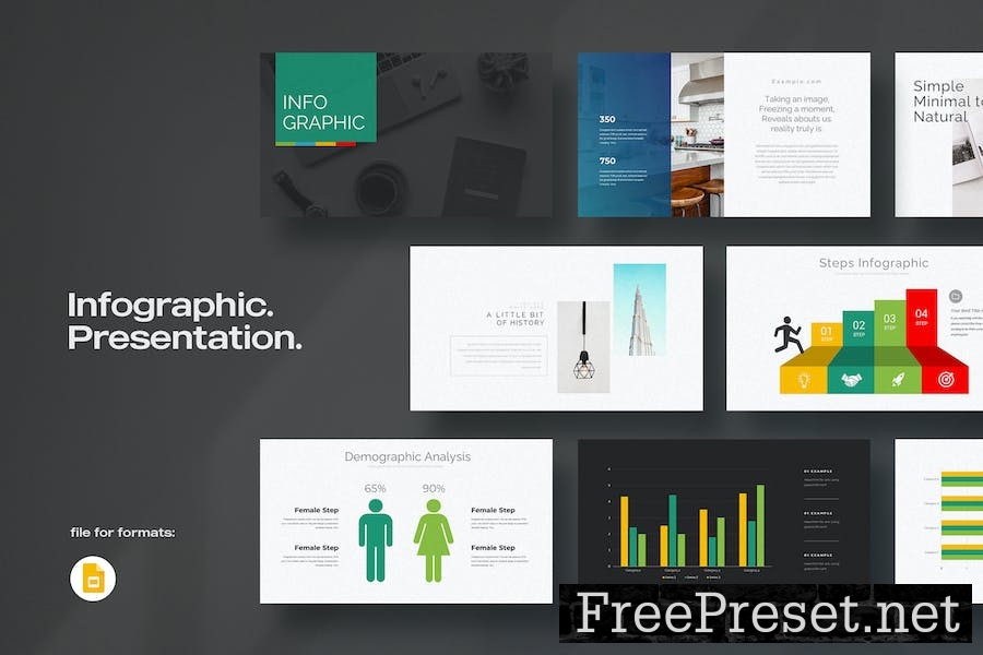 Creative Infographic Presentation Google Slides 6FYFQD4