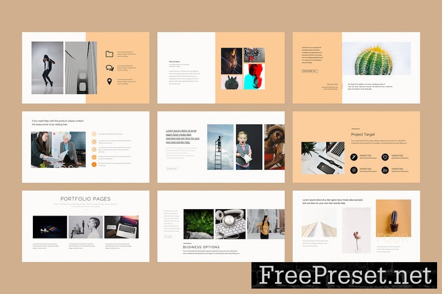 Creative Portfolio Keynote Template ZVNYU2E