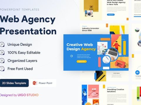 Creative Web Design Agency Presentation Template