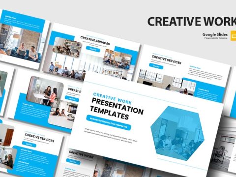 Creative Work Persentation Google slide Template VJ9J7SA