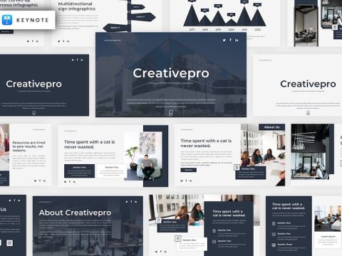 Creativepro - Company Profile Keynote Template