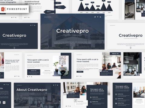 Creativepro - Company Profile Powerpoint Template