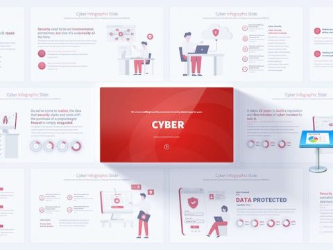 Cyber - Keynote Infographics Slides