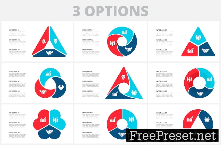 Cycle Keynote Infographics Templates YNXJQPX