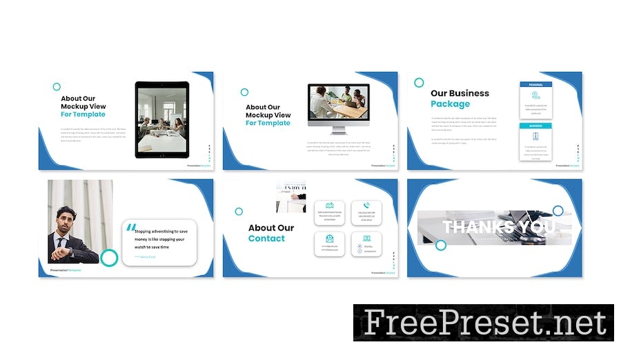 Cyclop - Business Presentation Keynote Template SLV7G2K