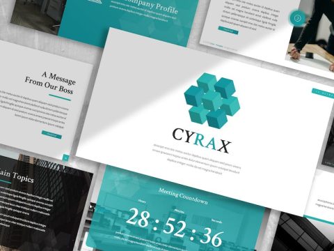 Cyrax - Digital Creative Google Slide Template G4B9UMP