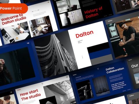 Dalton – Business PowerPoint Template FBKYF48