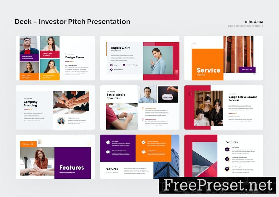 Deck - Investor Pitch PowerPoint Presentation 3ZMG2UX