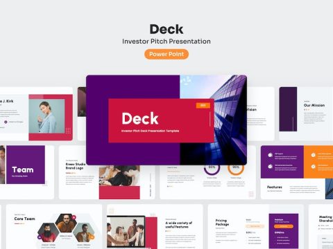 Deck - Investor Pitch PowerPoint Presentation 3ZMG2UX