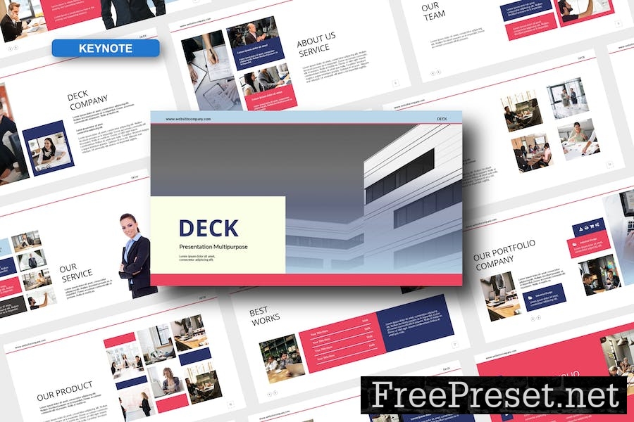 Deck Keynote Template 3U5KH5T