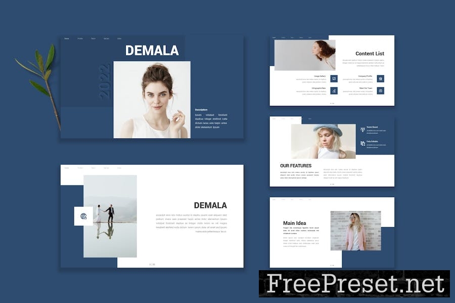 Demala - Google Slide Template