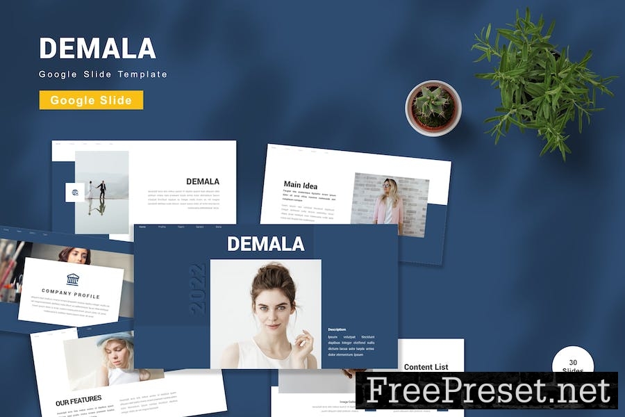 Demala - Google Slide Template